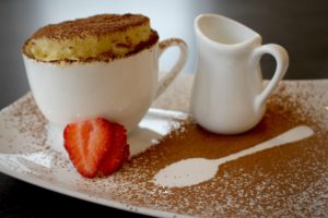 Dining at Parade House in Monmouth - Soufflé