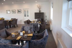 Relaxed, stylish and comfortable dining area in Parade House in Monmouth
